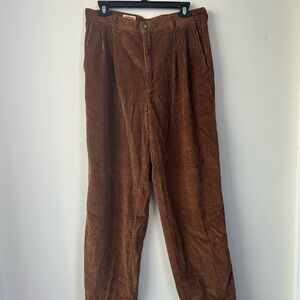 Men's Brown Corduroy Pants